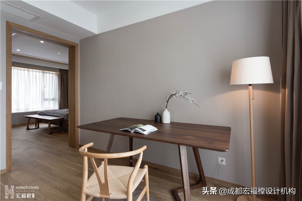 日式简约风格的家,三居室的日式风格