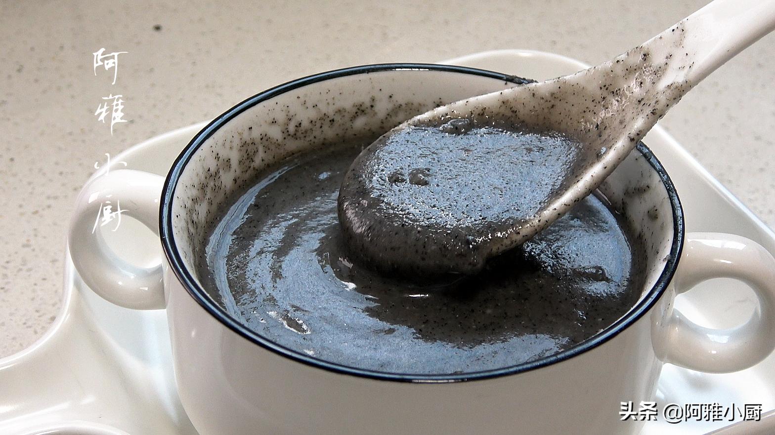 黑芝麻糊做法不用破壁机,黑芝麻糊自己在家怎么做