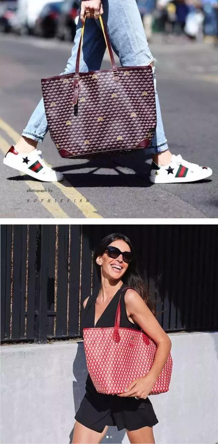 还在执迷于小包？王菲、杨幂早就背上了实用能装的...购物袋？