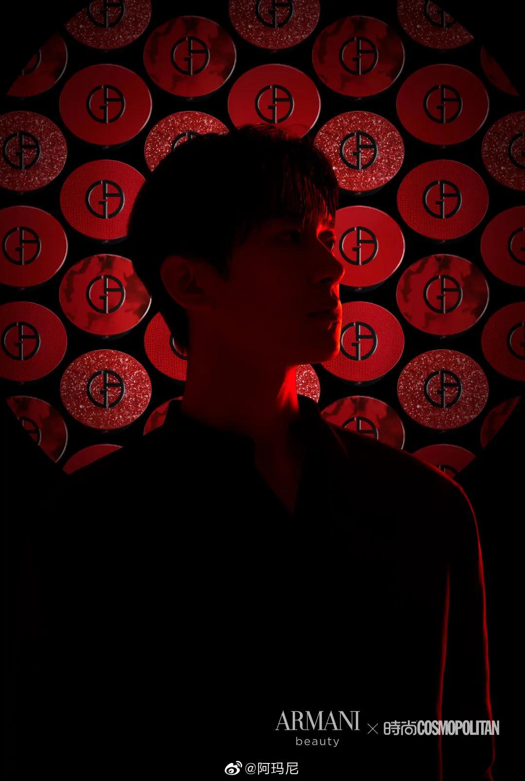 易烊千玺代言阿玛尼出场,易烊千玺代言阿玛尼刻字