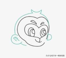 怎么画齐天大圣孙悟空简笔画,齐天大圣孙悟空简笔画涂色