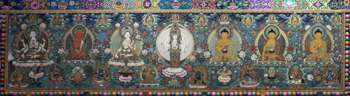 唐卡欣赏,唐卡视频作品