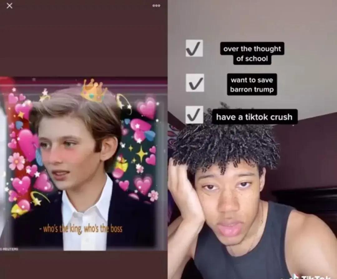 川普的小儿子颜值,川普的小儿子颜值逆天