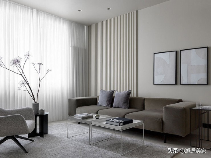 建邦华庭94平装修设计参考，留一处至简至纯的灵魂居所