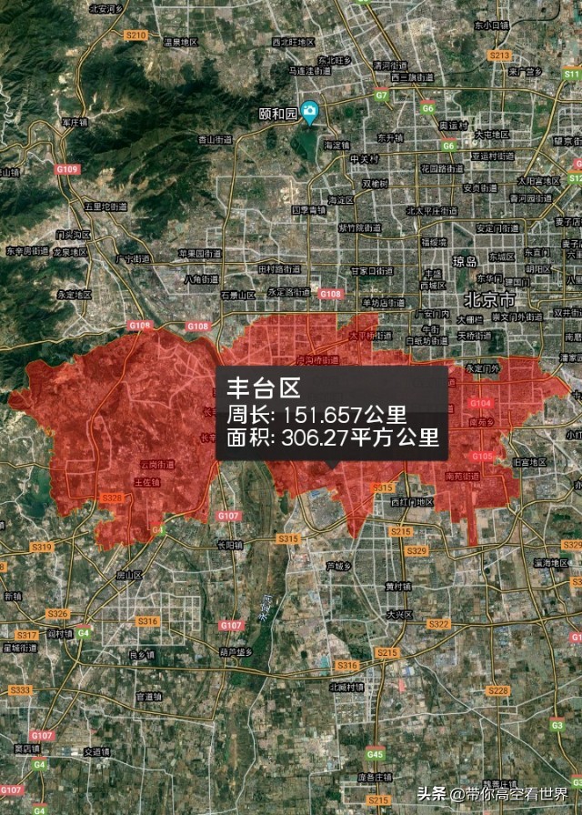 北京市昌平区行政区划地图,祖国首都北京