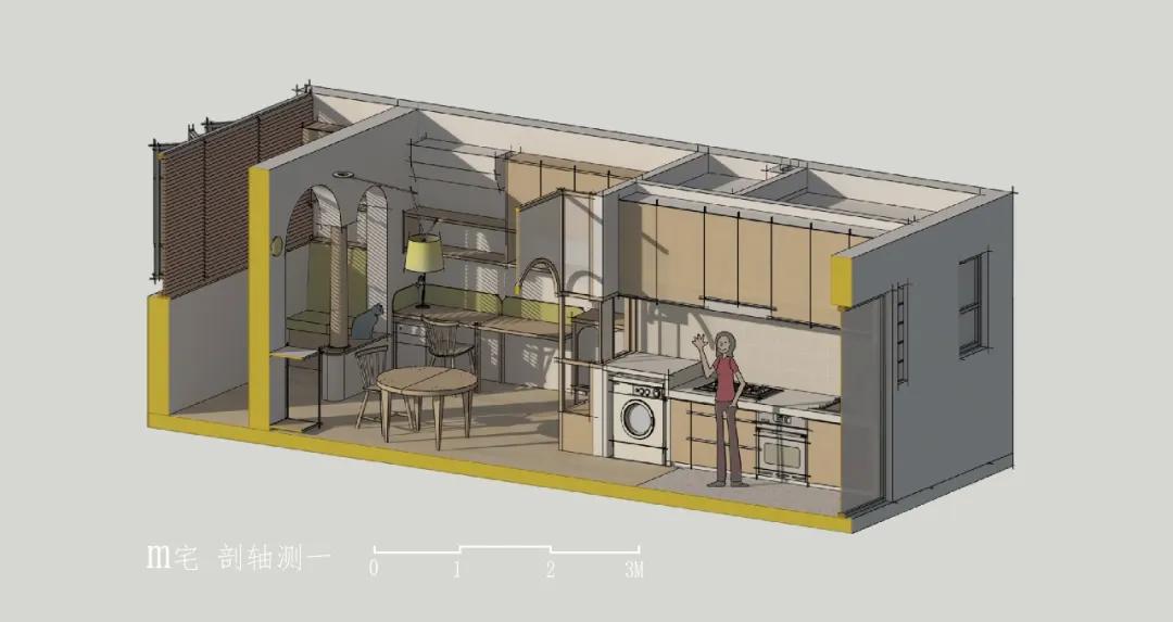 从180㎡搬到45㎡，三口之家越住越小，女儿却说现在最好