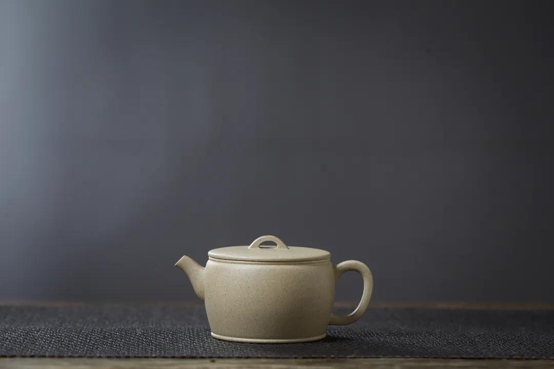 宽口汉瓦实用性高的一款壶,本山绿泥仿古壶