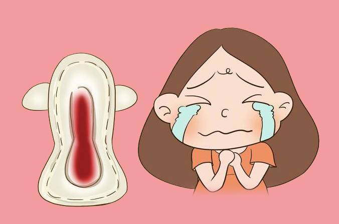 女儿看见妈妈来月经怎么解释,被孩子看见来月经