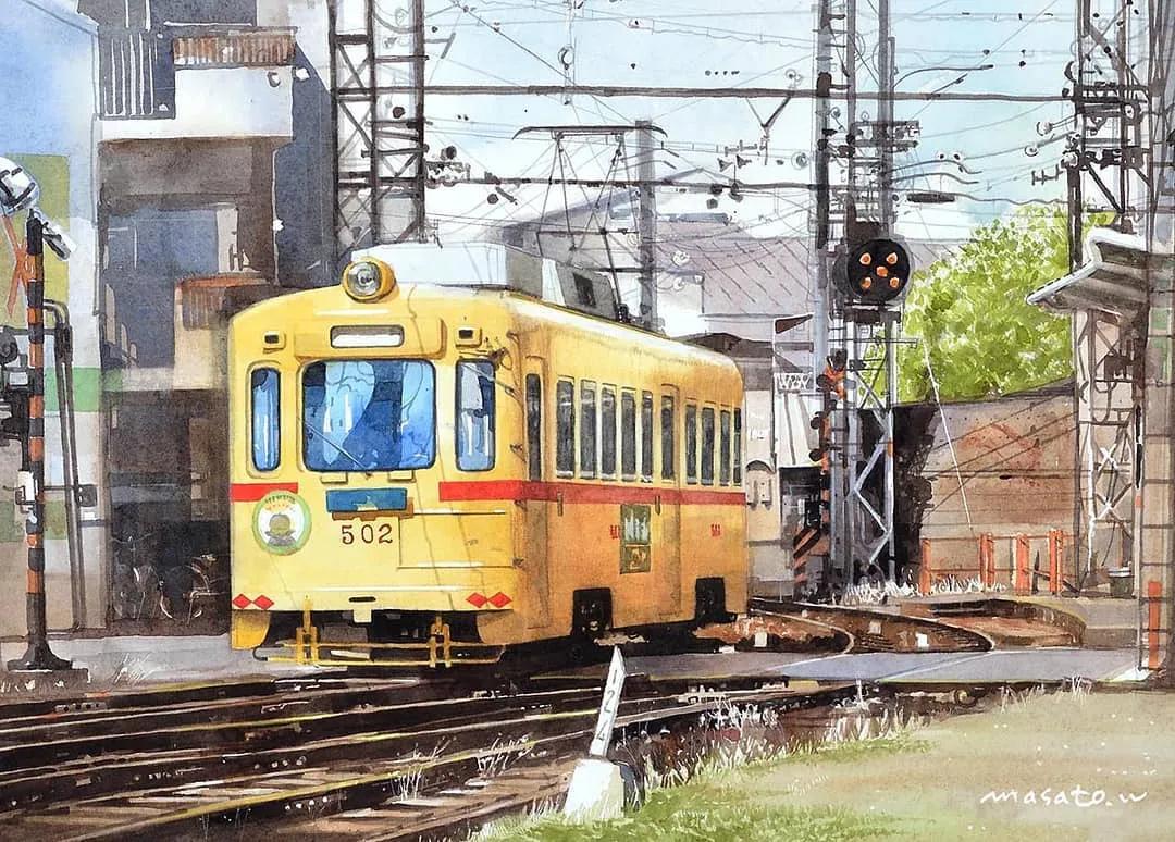 水彩大师笔下的花卉,简单唯美的水彩花卉