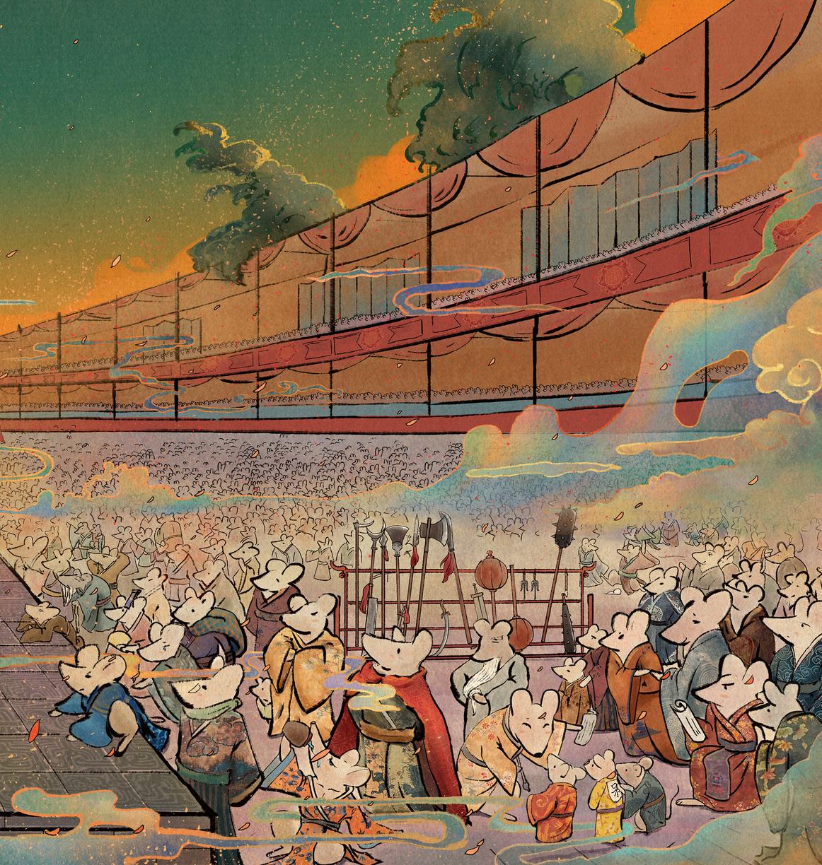 水彩画有意境的,水彩画特殊技法朦胧感