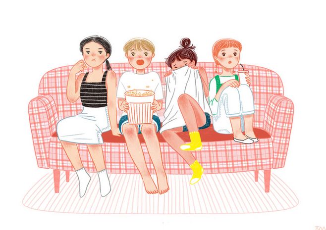 平凡的小幸福，来自韩国艺术家 Chassam