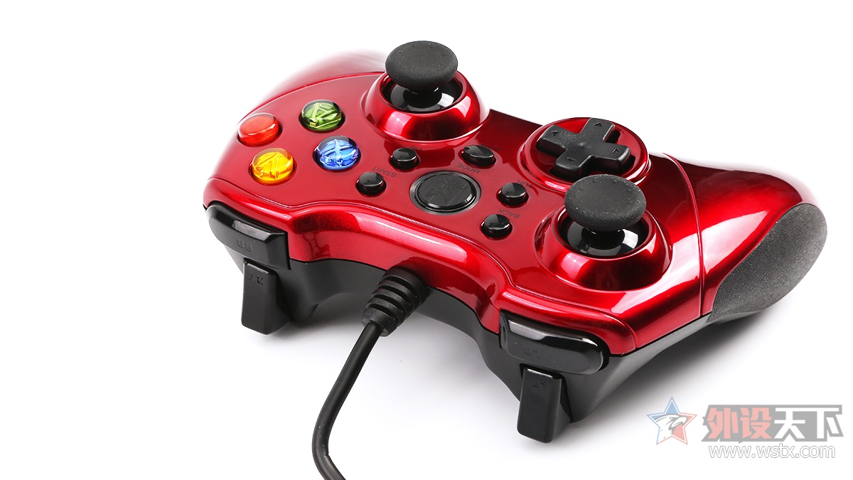 雷柏v600振动手柄测评,雷柏v600有线