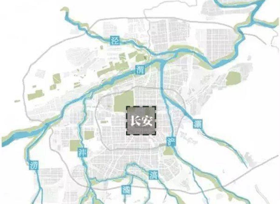 西安八水绕长安地图,西安八水绕长安是哪八水