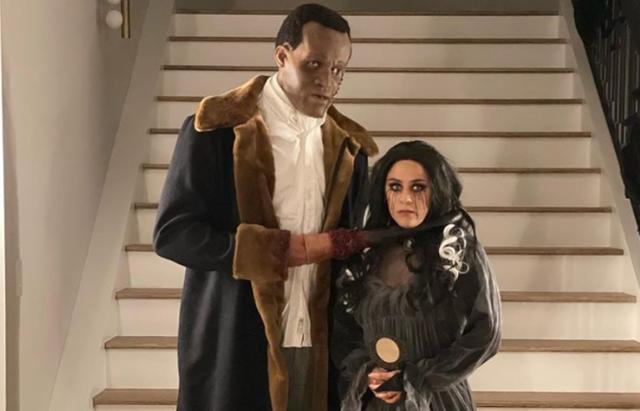 湖人发布万圣节造型浓眉哥,霍华德湖人造型