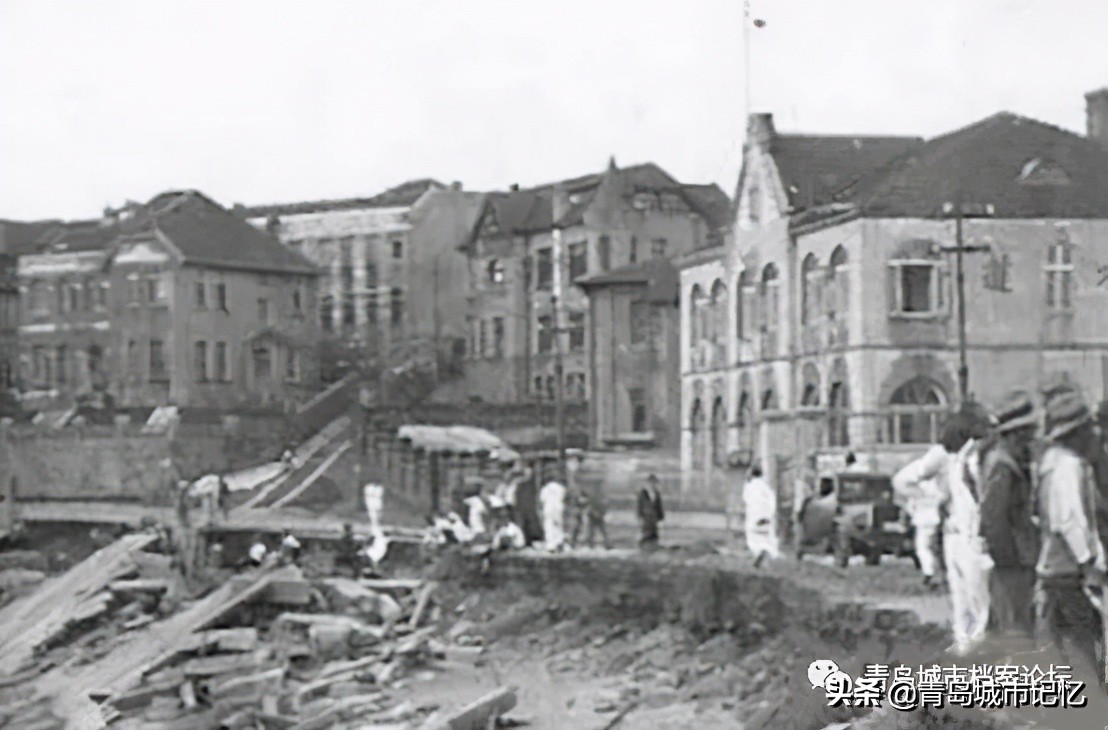 青岛中山路上著名的老街,青岛太平路街景