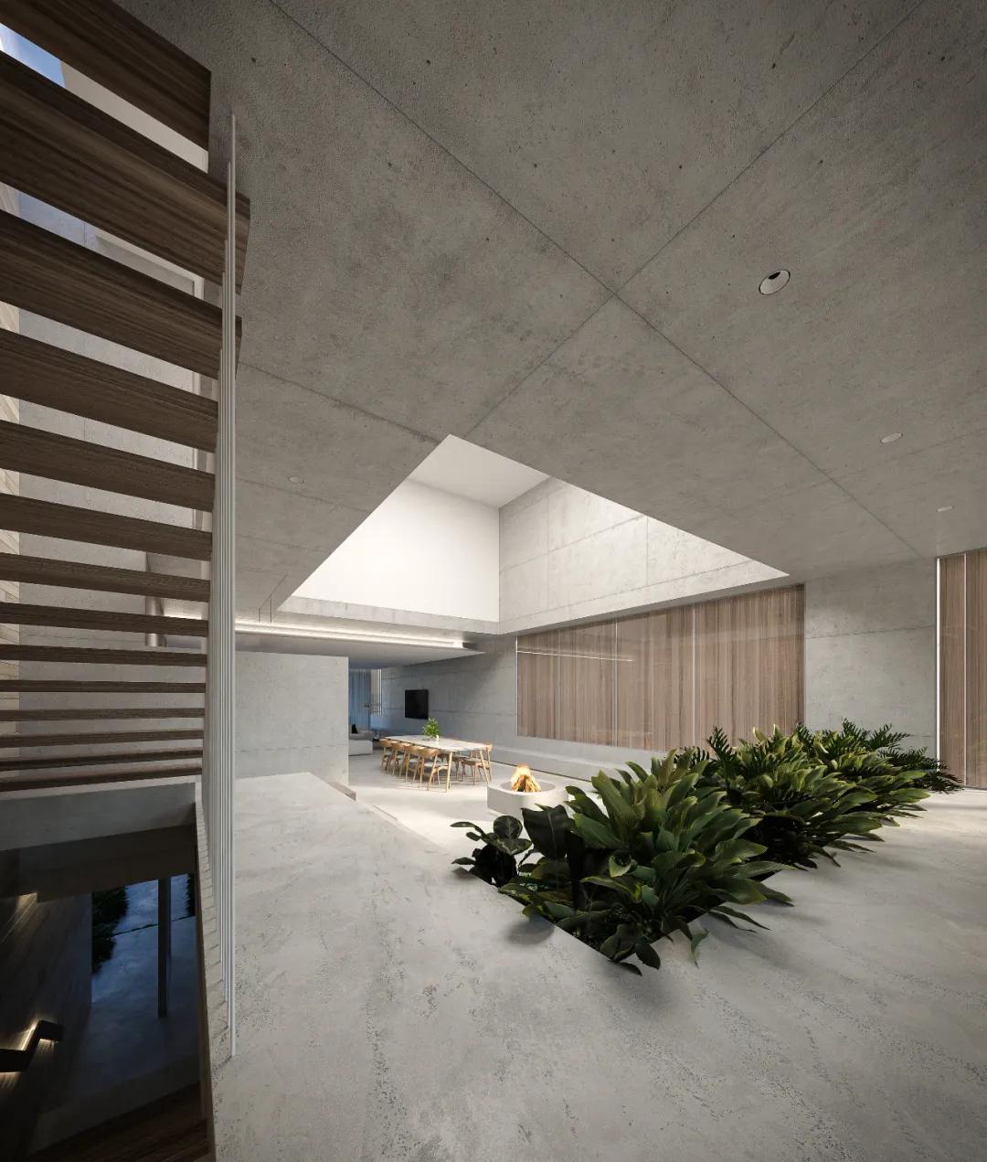 侘寂美学与极简主义别墅,极简极致轻奢的美学设计