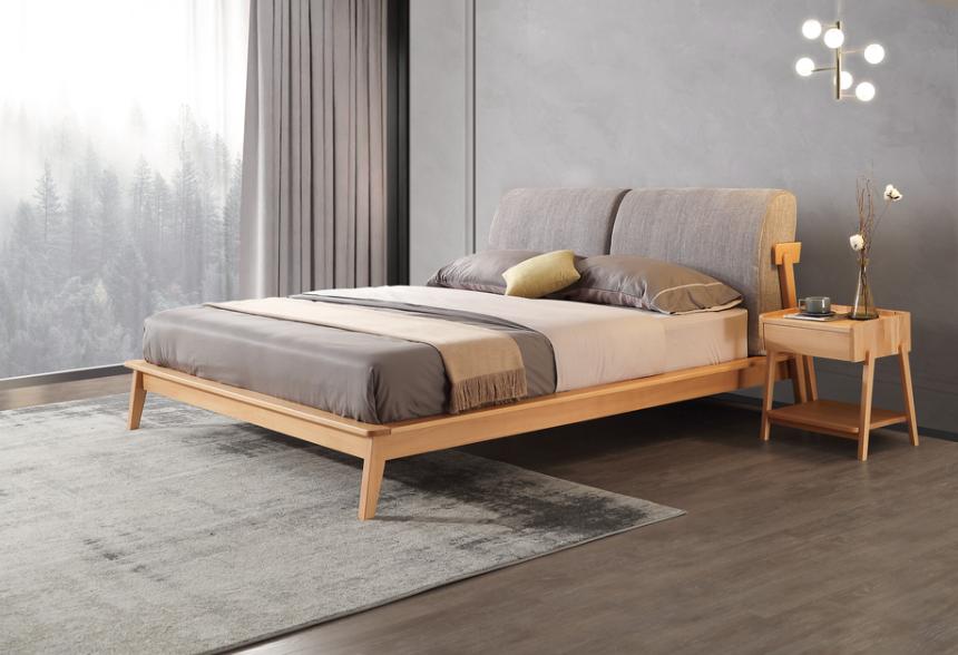 实木床和板材哪个性能好,布艺床好还是实木床好