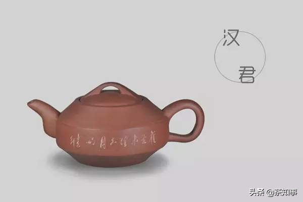 高端茶器茶具紫砂壶的区别,紫砂壶的壶型种类图解大全