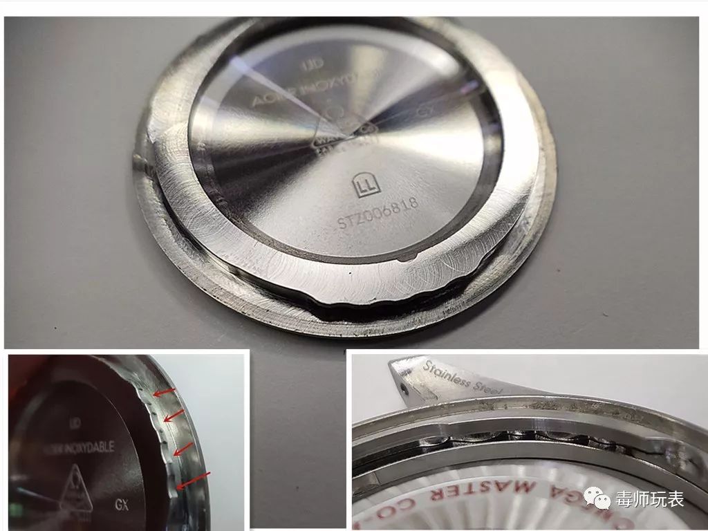 拆解欧米茄海马300机芯图,vs厂欧米茄海马300机芯