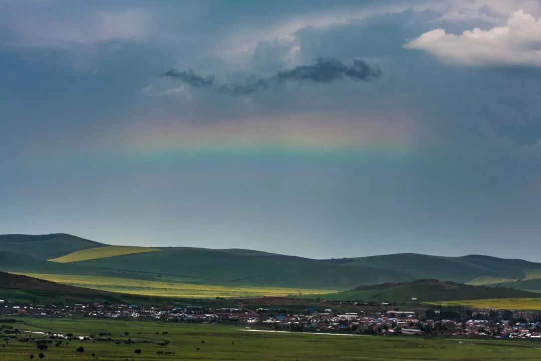 呼伦贝尔山区自然风景,呼伦贝尔沿途风景