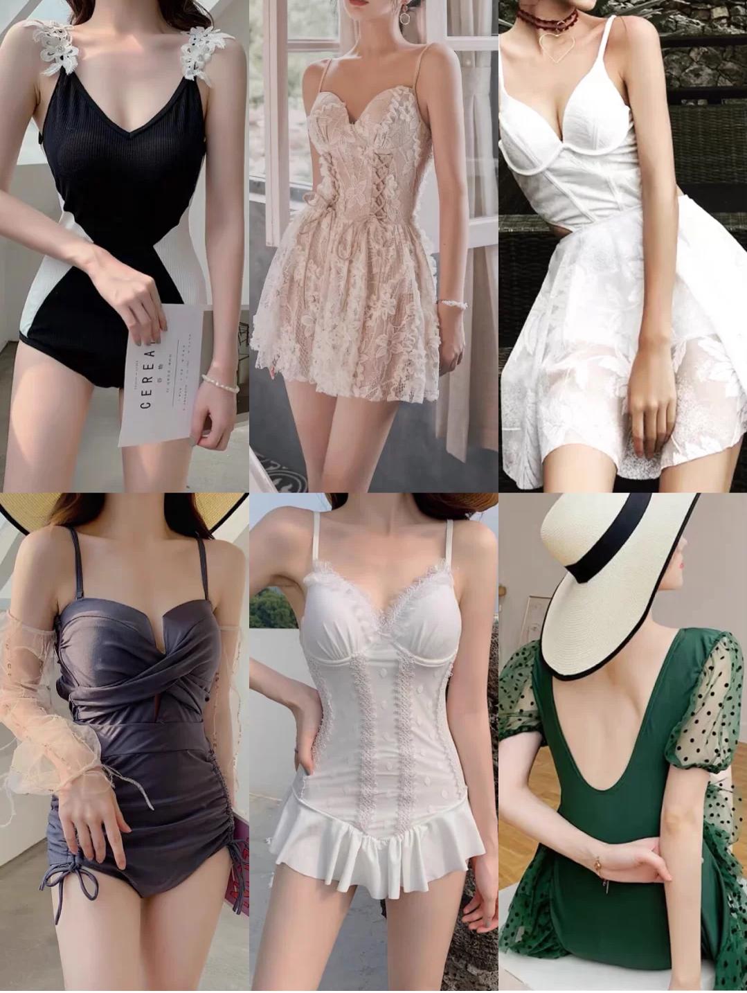 长袖泳衣女款显瘦遮肉高级感胖mm,温泉泳衣推荐胖mm显瘦遮肉200斤