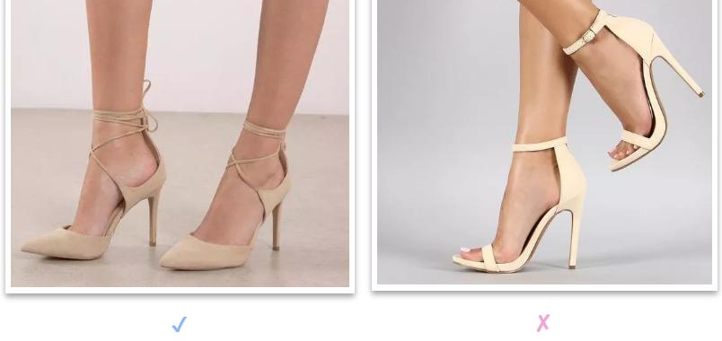 什么腿型穿什么鞋子好看,你是什么脚型代表什么命