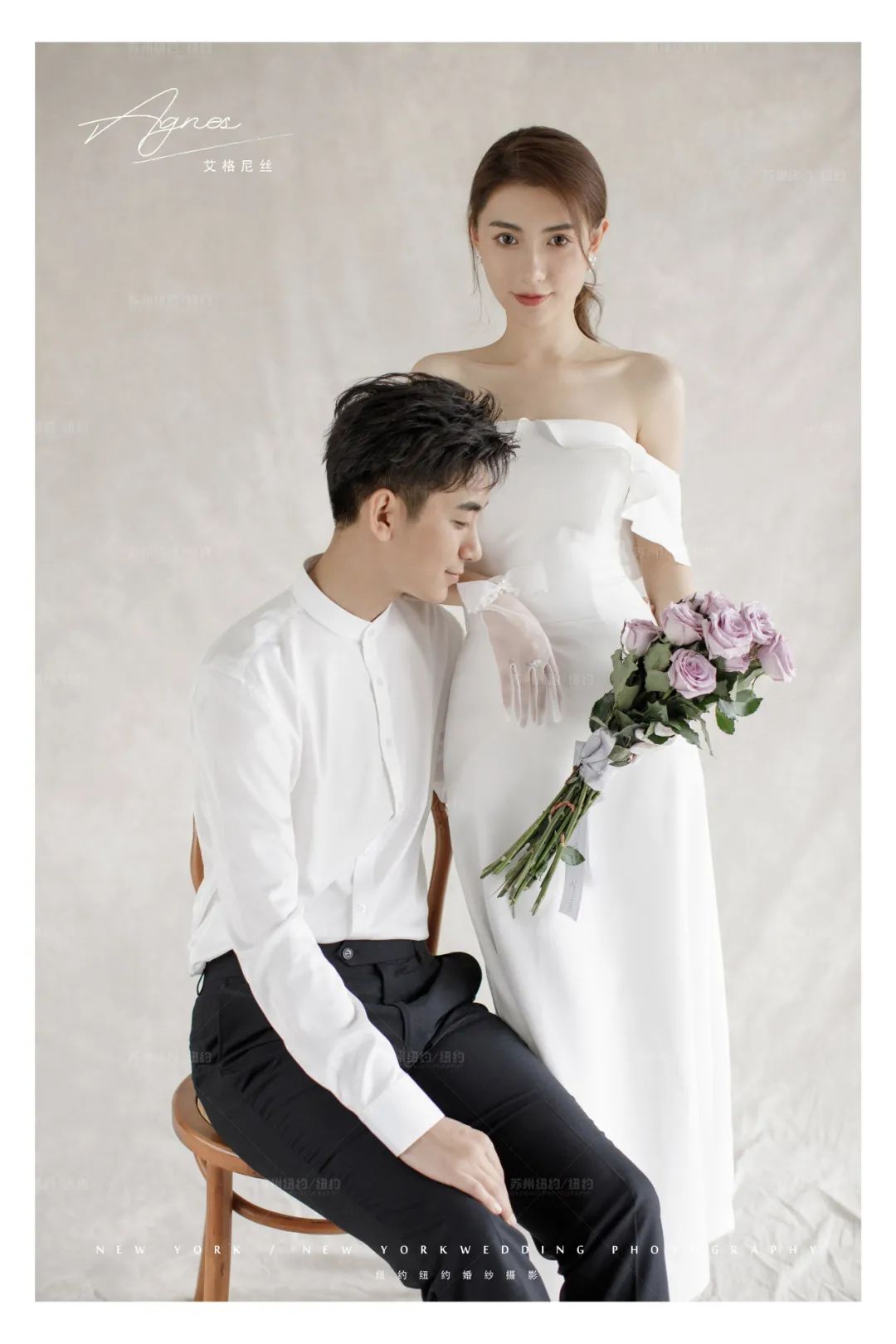 15年法式油画风婚纱照,唯一视觉油画风高定婚纱照