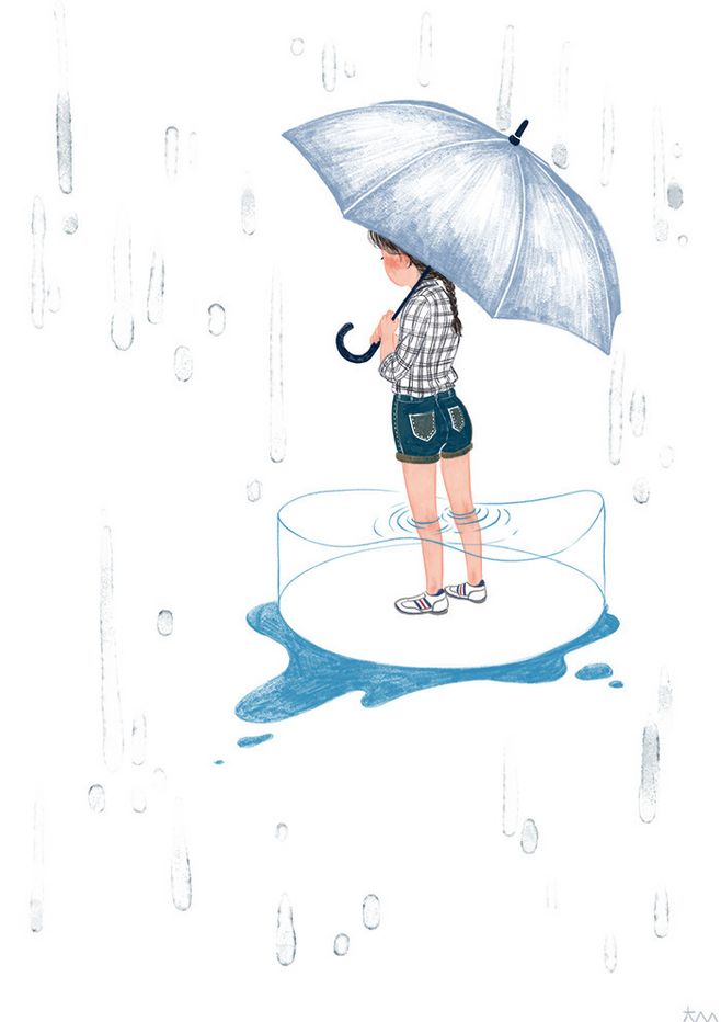 平凡的小幸福，来自韩国艺术家 Chassam