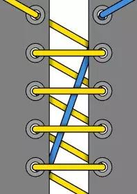 adidasozweego花式鞋带系法,几十种系鞋带的方法