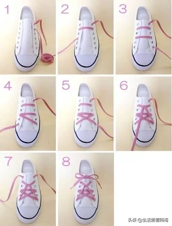 系鞋带怎么可以让鞋带更好看,怎样把鞋带系得很漂亮