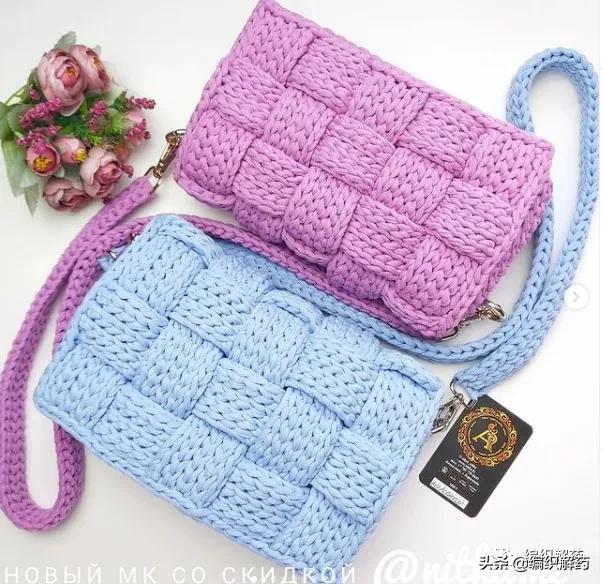 时尚洋气包包做法,时尚包包教程钩织
