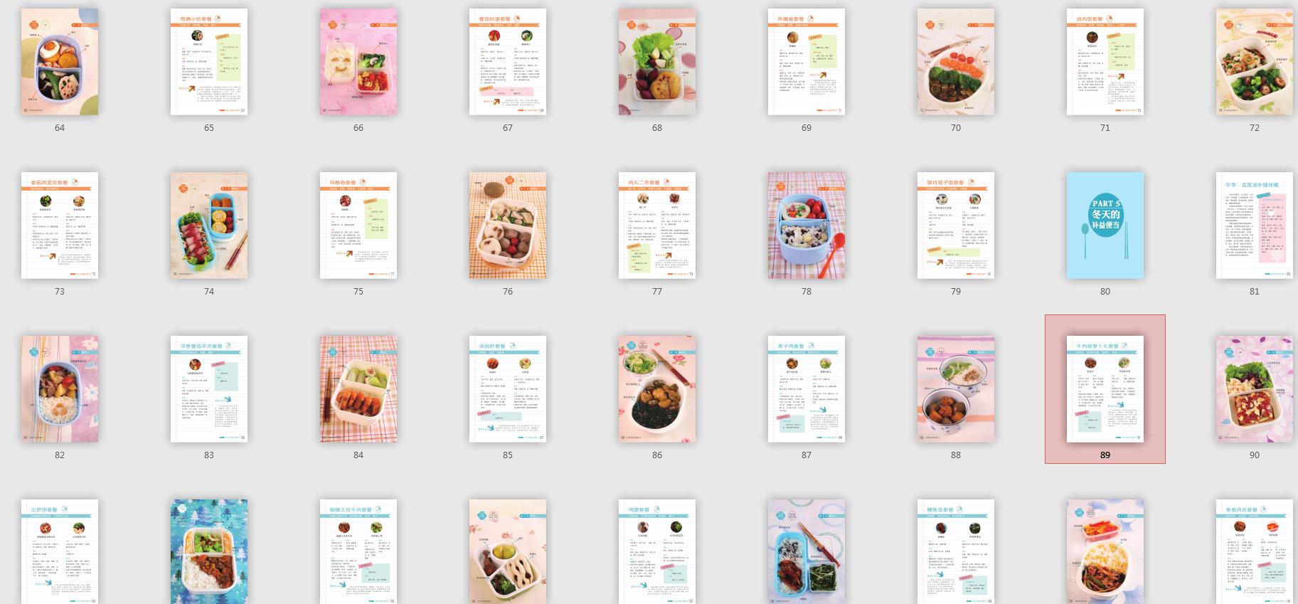 一周七天不重样便当图片,一周不重样的轻食便当