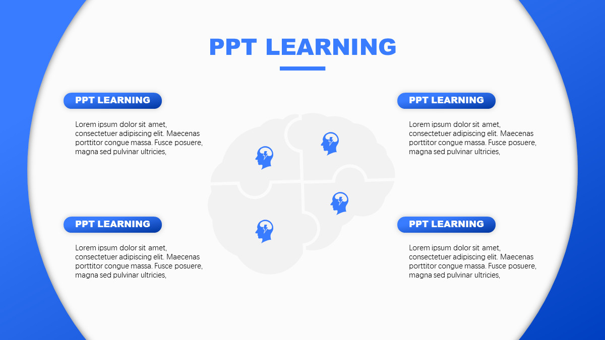 一个矩形做一个高逼格ppt,ppt蓝色科技风的矩形制作