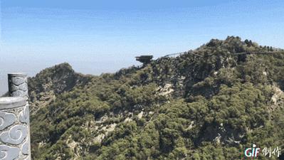 专治各种恐高症的玻璃栈道,少华山玻璃栈道旅游攻略