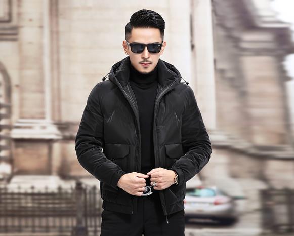中年男人冬季怎么穿既保暖又时尚,秋冬季中年男士羽绒服搭配