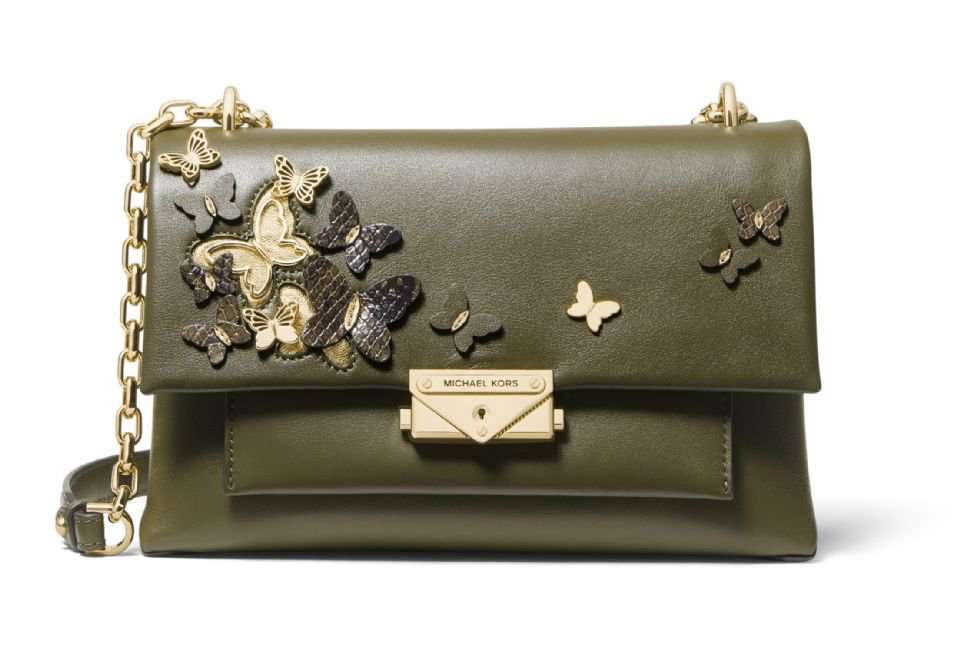 michaelkors红色锁头包搭配,michaelkors杨幂荷花裙