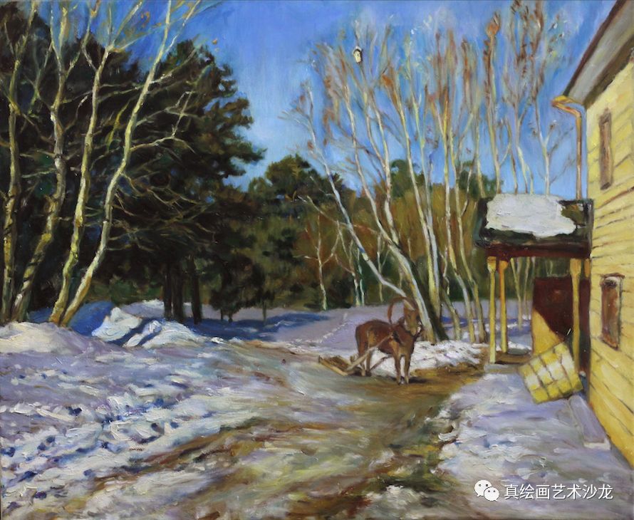 油画自学新手入门用学素描吗,油画入门教程不用刮刀