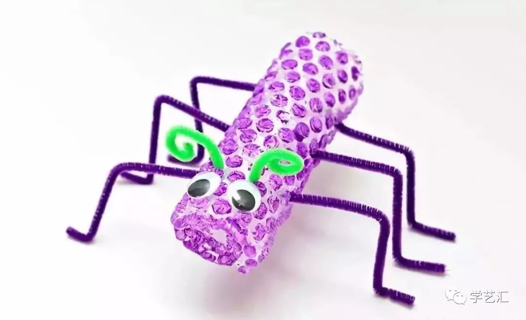 气泡膜怎么做成造型,万能的气泡膜简单易学一看就会