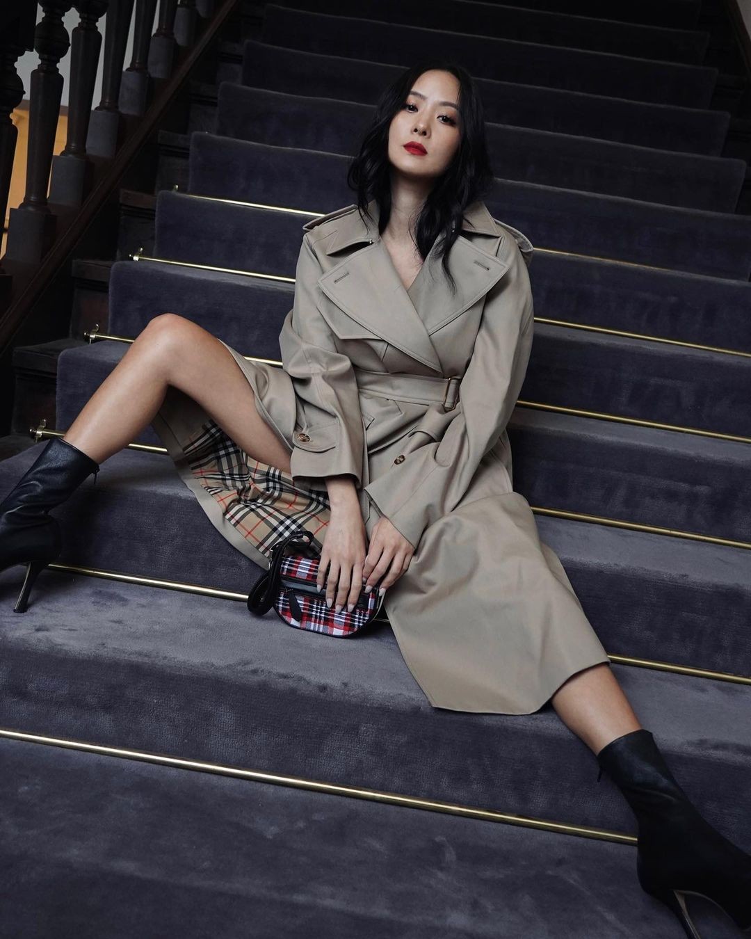 孙芸芸背心短裤,孙芸芸最新穿搭图