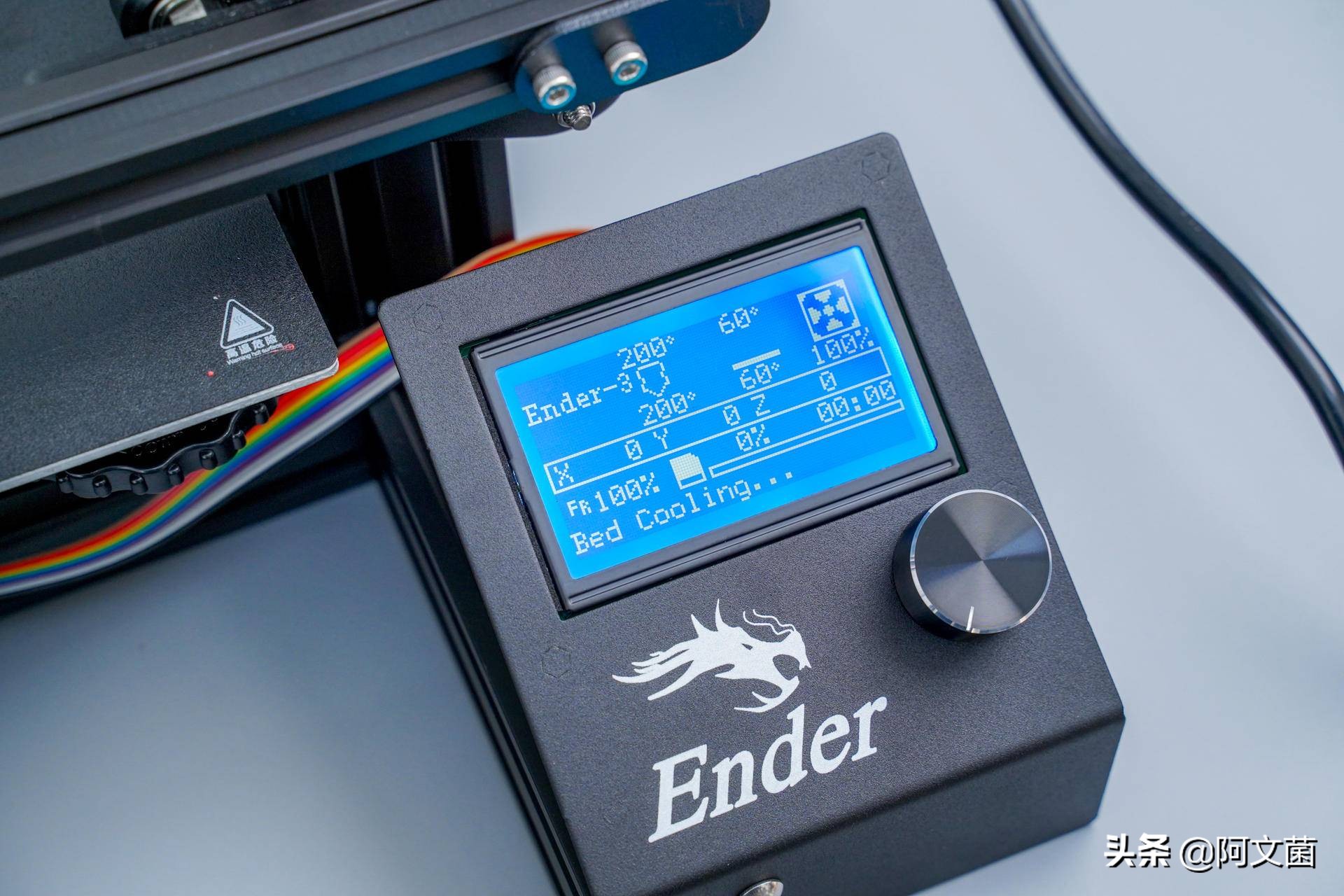 创想三维ender3v2打印机详细教程,创想三维ender3s1plus体验测评
