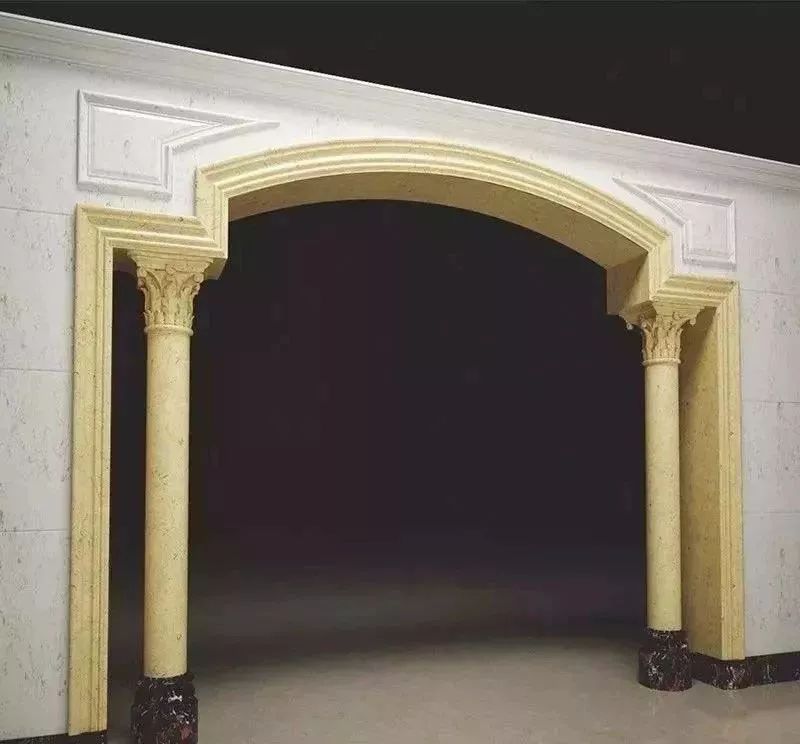 大理石极简垭口门套什么时候装,大理石垭口门套收边几公分好看