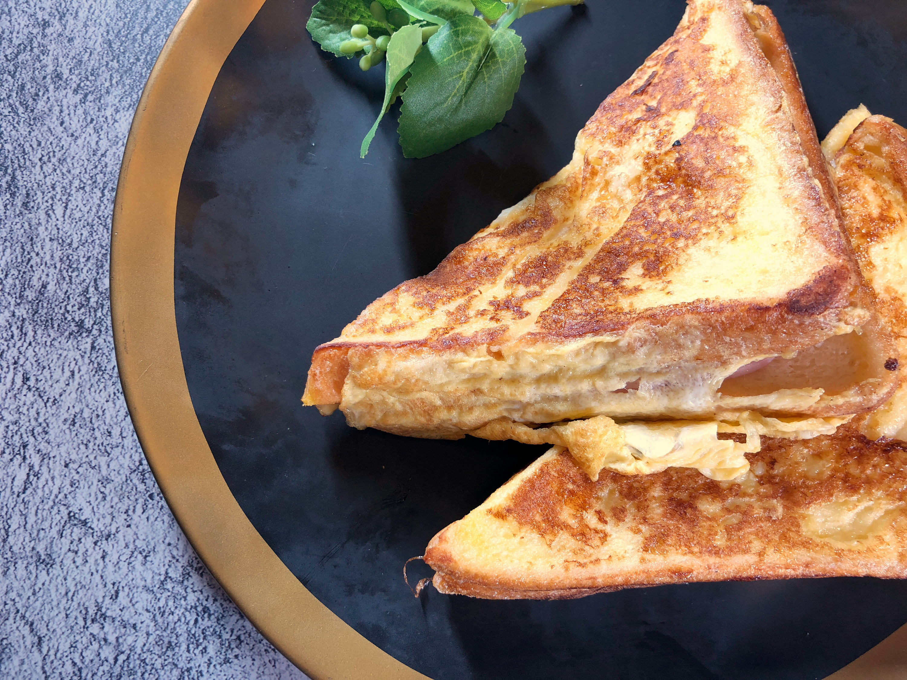 芝士火腿西多士做法空气炸锅,芝士火腿西多士