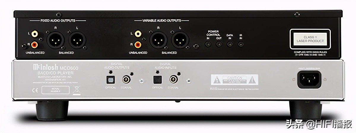 McIntoshMCD600SACD/CD唱盘功能最全面的旗舰讯源