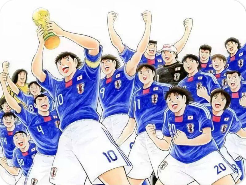 日本奥运会的漫画人物,日本足球的崛起竟是靠一部漫画