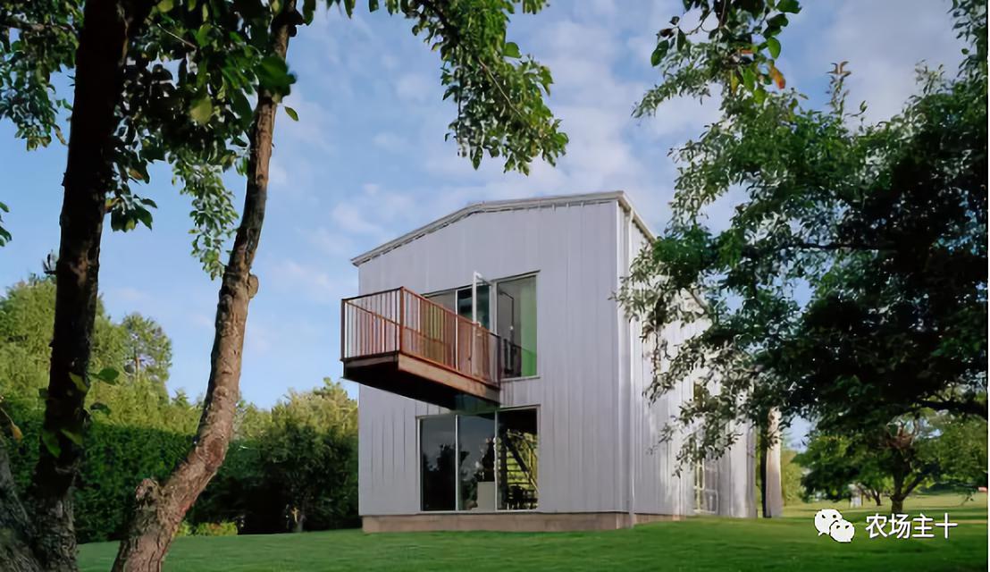 大型农场建造,家庭农场可以放置集装箱做民宿