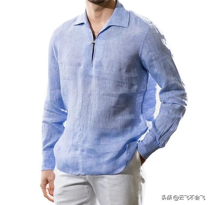 好一些的亚麻衬衫,轻奢小众高级感亚麻衬衫