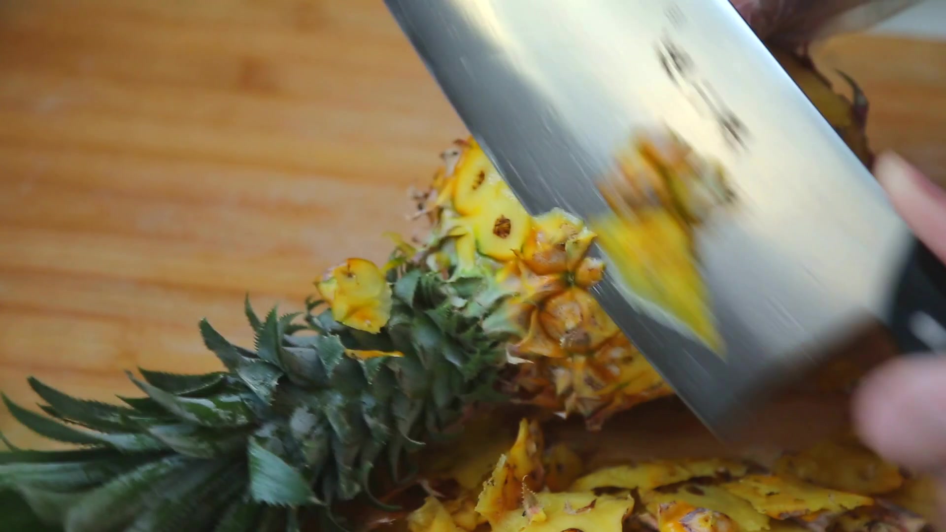 懒人快速削菠萝,如何快速削菠萝不浪费