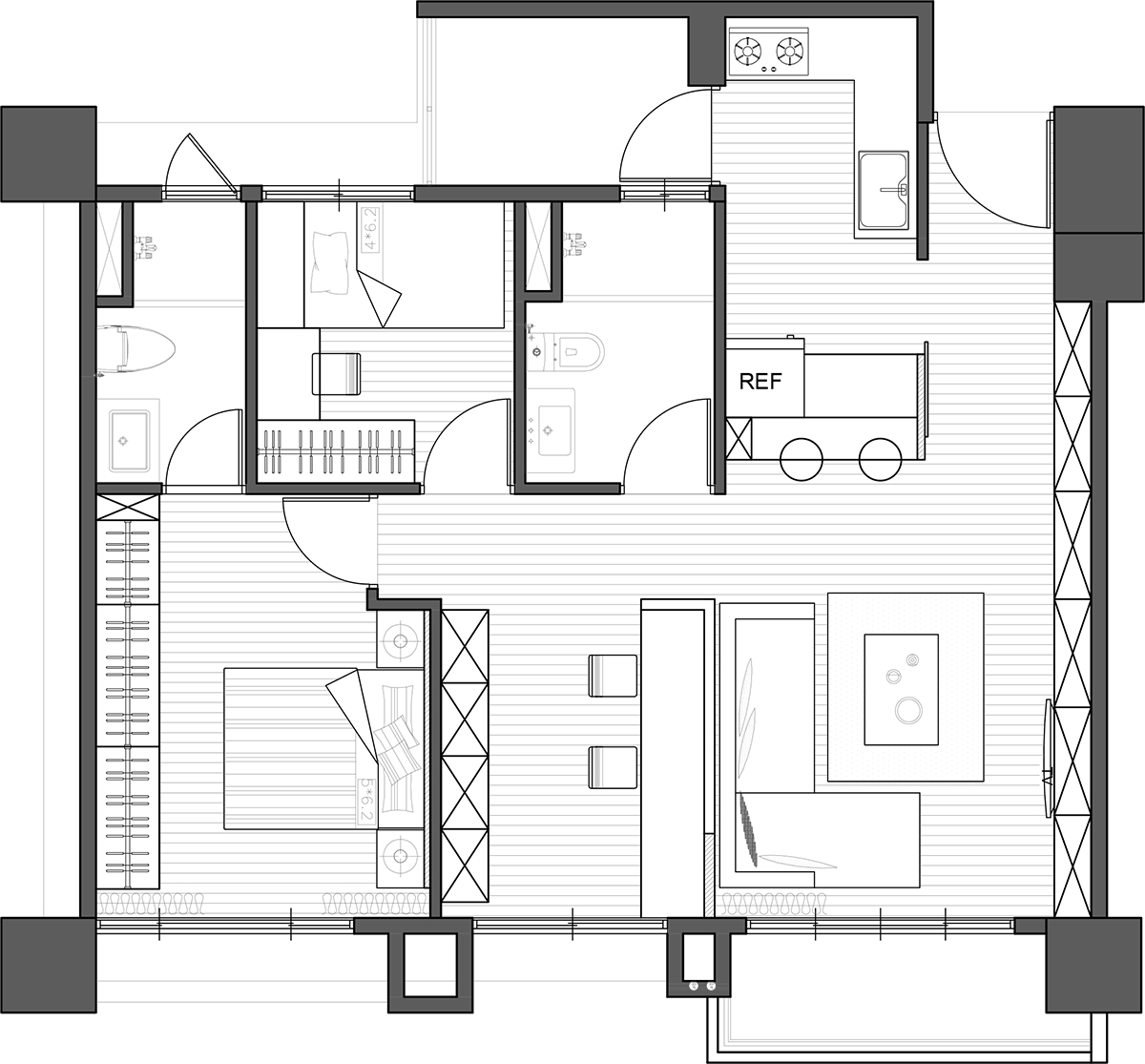 原木极简给人一种满满的高级感,极简禅意原木哪种木材更好看