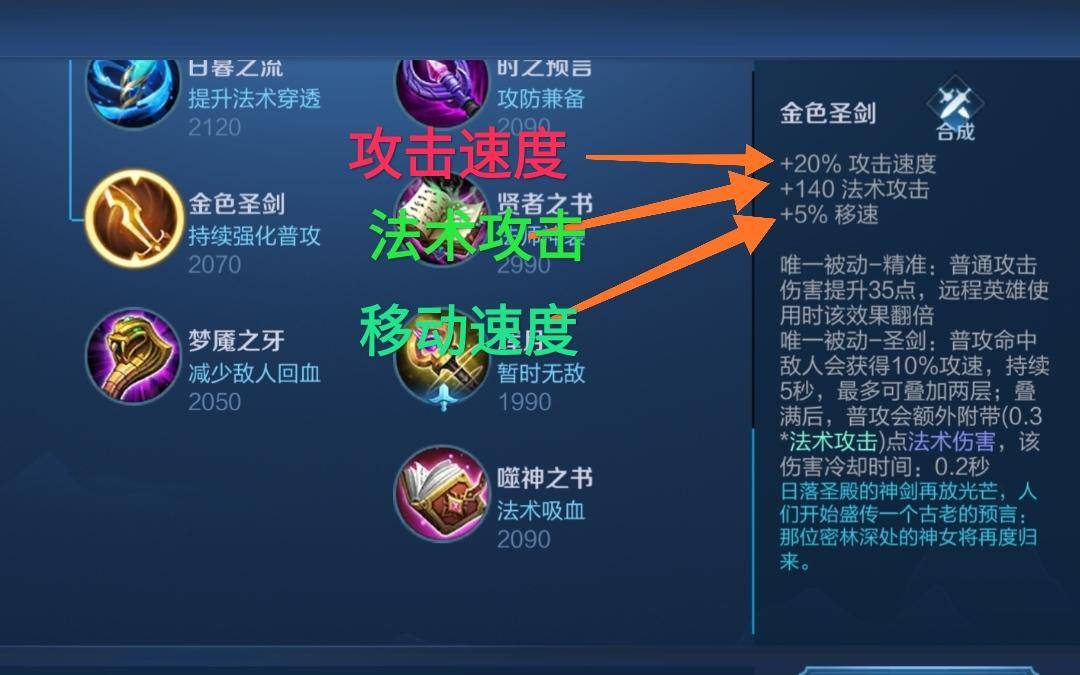 王者荣耀金色圣剑适合李信吗,王者荣耀新出的装备适用哪些英雄