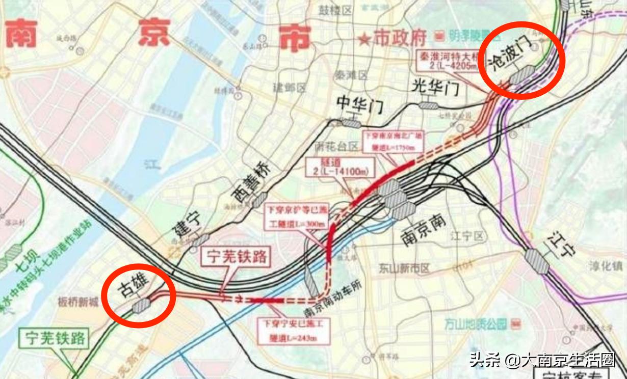 南京江宁滨江和桥林,江宁滨江对比浦口桥林